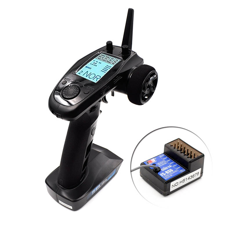 Новые Flysky FS-GT5 2,4G 6CH GT5 передатчик с FS-BS6 BS6 приемник встроенный гироскоп отказоустойчивый для пульт ДУ для дистанционно управляемой машины лодки Аксессуары