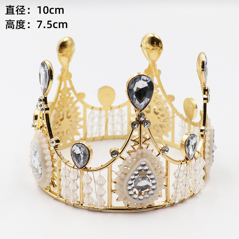 Luxury rose gold silver flower bridal tiara wedding hair crown