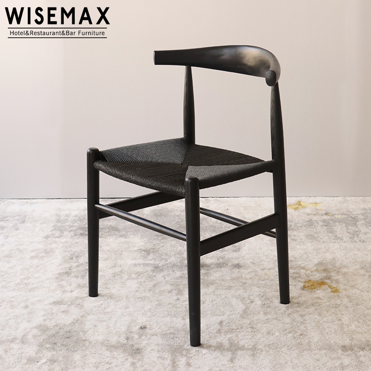 Мебель WISEMAX, профессиональная фабрика, оптовая продажа, стул для столовой из массива дерева, стул Wishbone, Обеденная Мебель