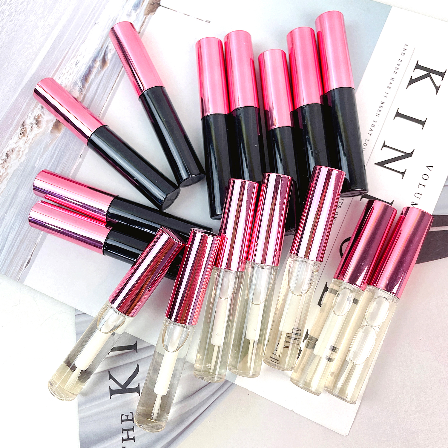 Wholesale Mink Lashes Glue Create Your Own Logo Eye Lashes Glue Adhesive Eyelash Glue Fast Drying Waterproof
