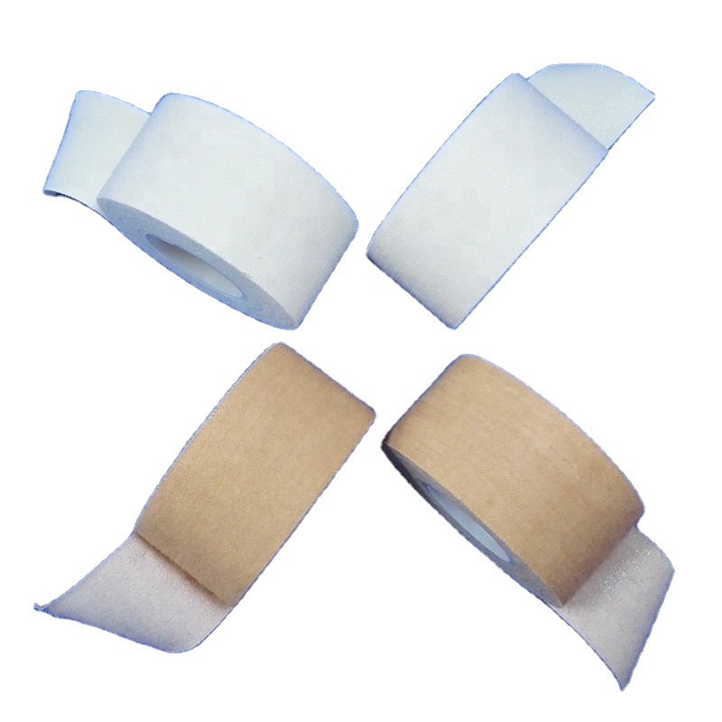 2020 Hospital grade Cotton Athletic Rigid Tape Medical Adhesive White Sports Rigid Tape