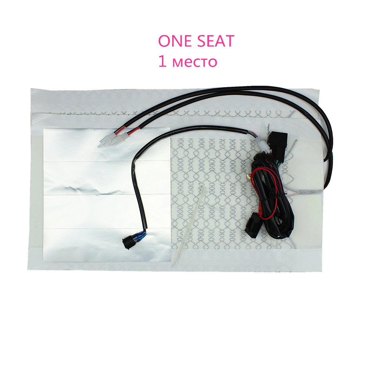 High Quality Warmer 12 v Electric For Car Seat Heater with Round heated switcher for universal car styling