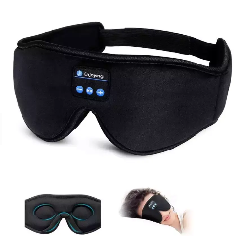 Support Customized Bluetooth Sleep Music Microphone Eye Mask Music Earphone Eye Mask Sleep Earphone Sleep