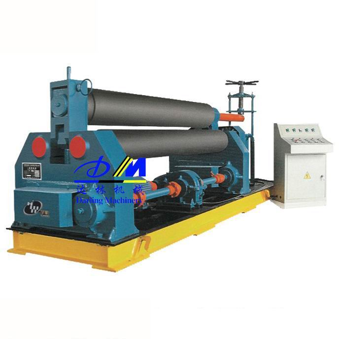 CNC iron sheet bender 3 roller steel plate bending machine roller bending machine used for sheet metal