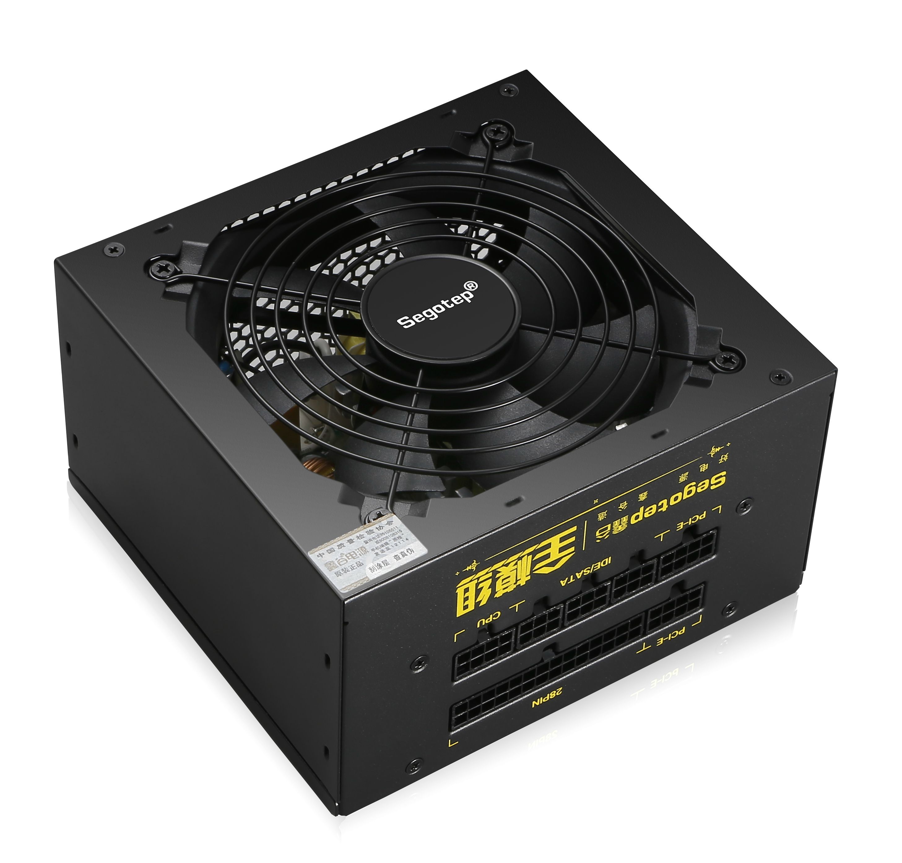 Segotep Psu 1200w 1250W 650W 850W 80PLUS золотая медаль полная форма RGB Pc Power Bank (12 см); Бесшумный