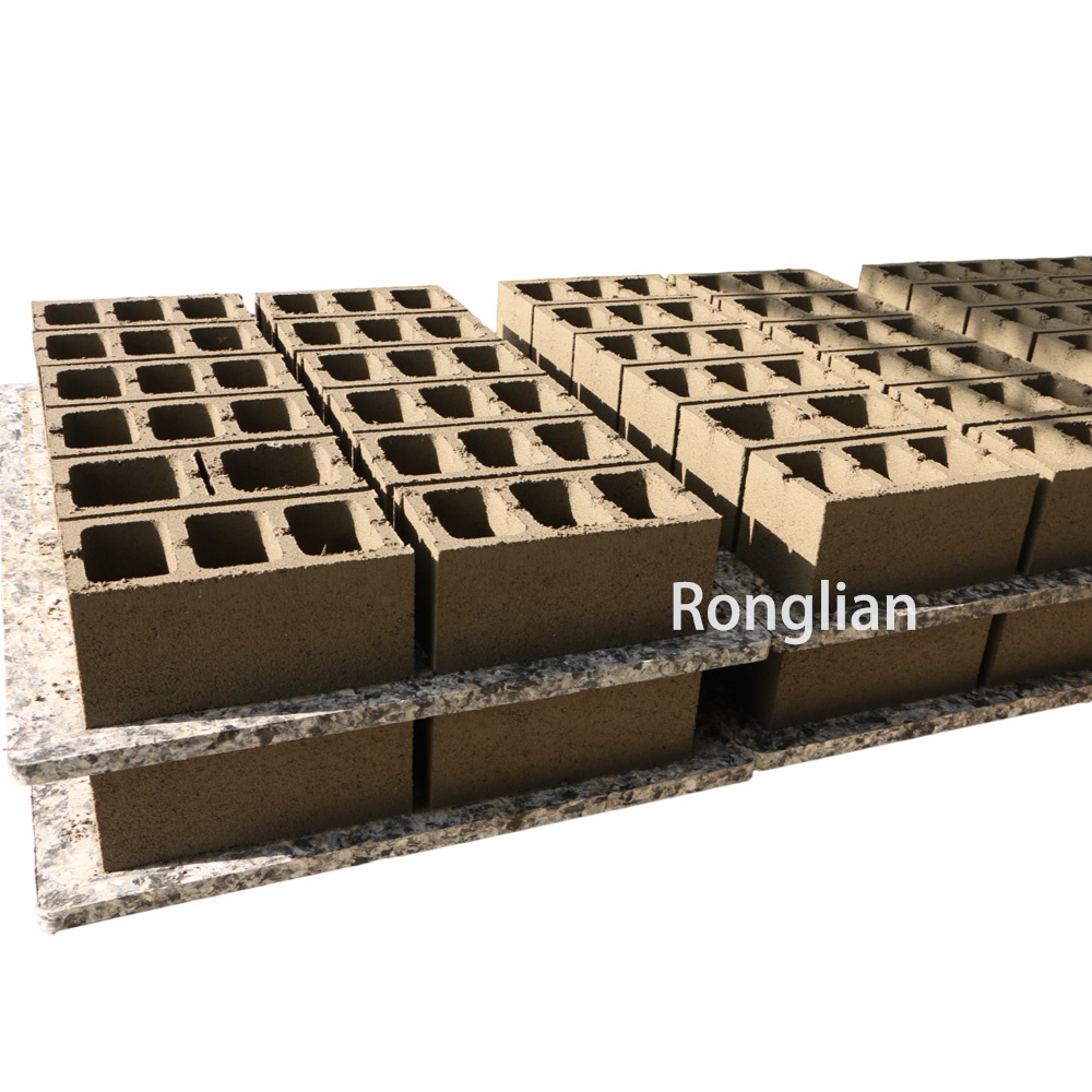 Cement hollow concrete solid hot sale double face using glass fiber pvc brick pallet for interlock block making machine