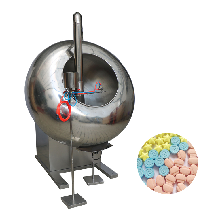 20 Years Factory Gum Candies Color Film Spray Coating Machine