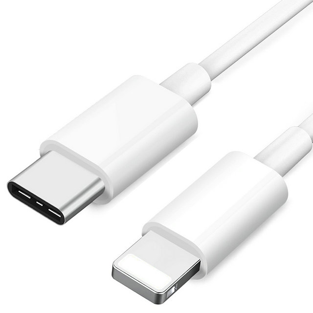 Оригинальный кабель для быстрой зарядки телефона, 1 м, 2 м, 3 м, 5a c на c micro usb v8 pd, зарядный светильник foxning, кабель для apple iphone 11, 12, samsung