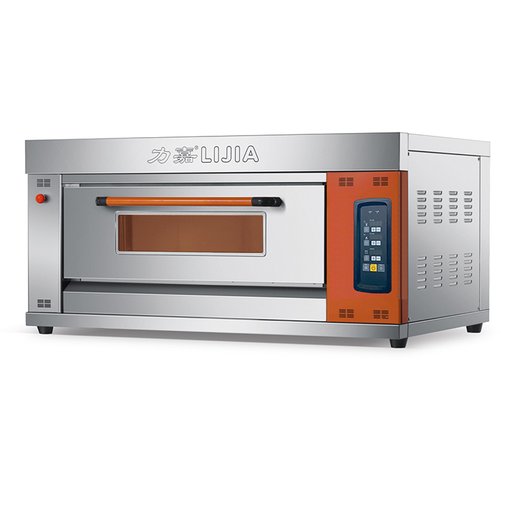 Factory direct sale customized commercial 1 deck 3trays baking pizza oven equipment for bakery