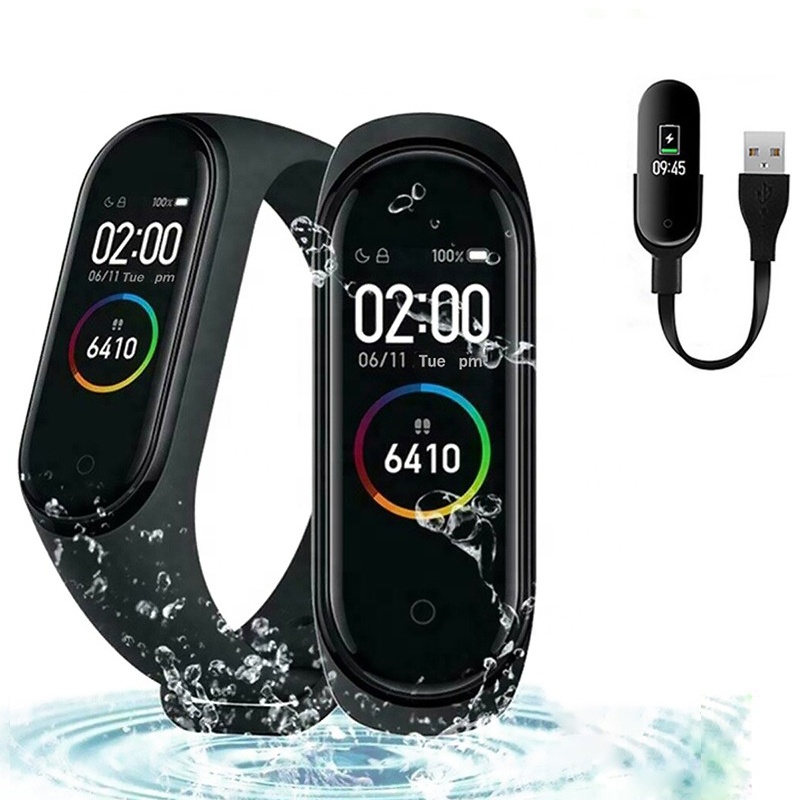 Лучшие продажи оригинальный Xiomi Mi Band 4 Смарт Браслет сердечного ритма фитнес 135 мА/ч, цветной экран BT 5,0 M4 смарт-браслет