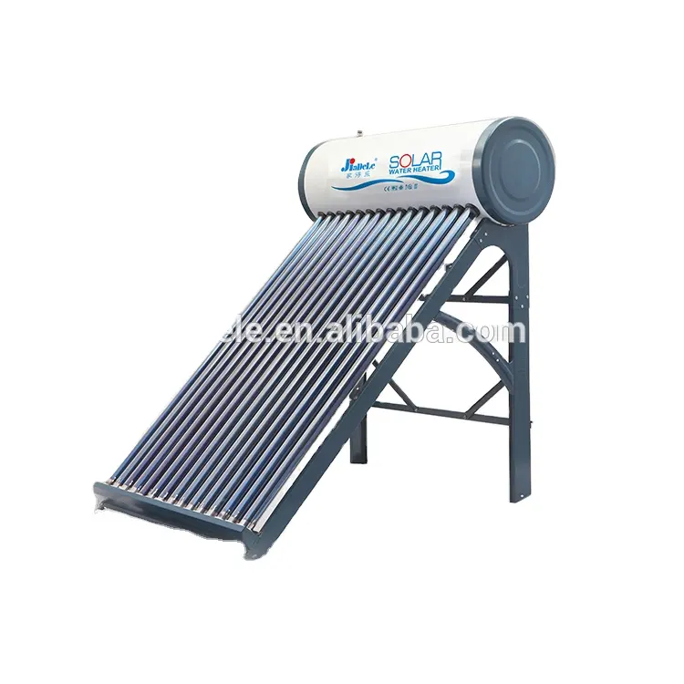 JDL Evacuated Solar heating system water heater panneau solaire Stainless Steel Heat Pipe Calentador De Agua Solar Water Heater