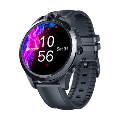 Роскошные Смарт-часы Zeblaze THOR5 PRO с двумя камерами, 3 + 32 ГБ памяти, Wi-Fi, GPS, SIM-картой, разблокировкой по лицу, 2021 мАч, видео Смарт-часы, 800