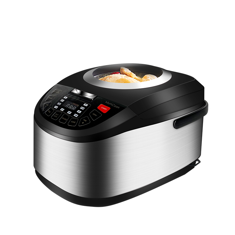 Home Restaurant Hotel Pot Cookware Polished Automatic Rice Cooker 5L Aluminium Cooking Set 10 in 1 Electric Multi Cooker