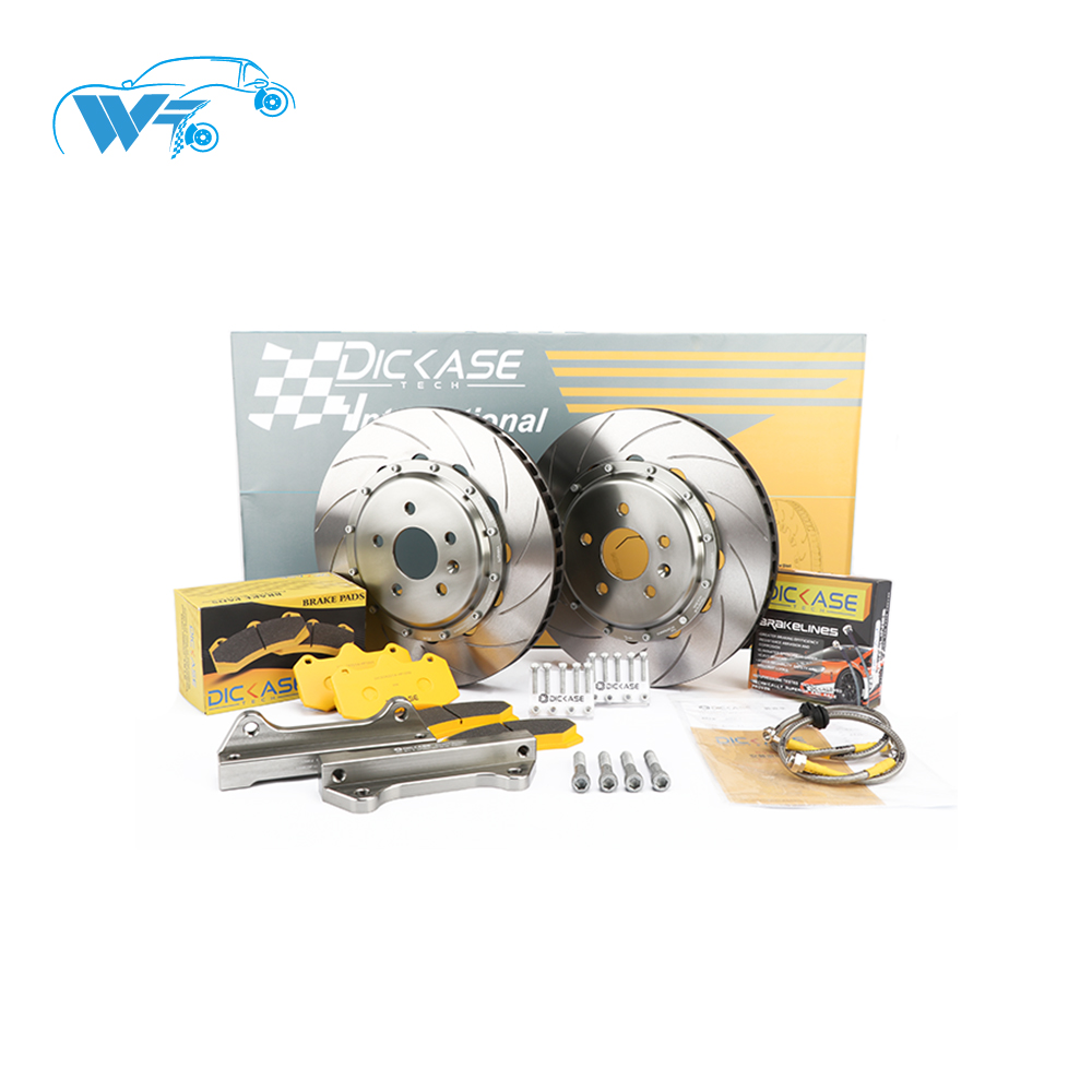 Auto brake system automotive accessories Brake Kit AMG 6 pot disk brake for Audi A4
