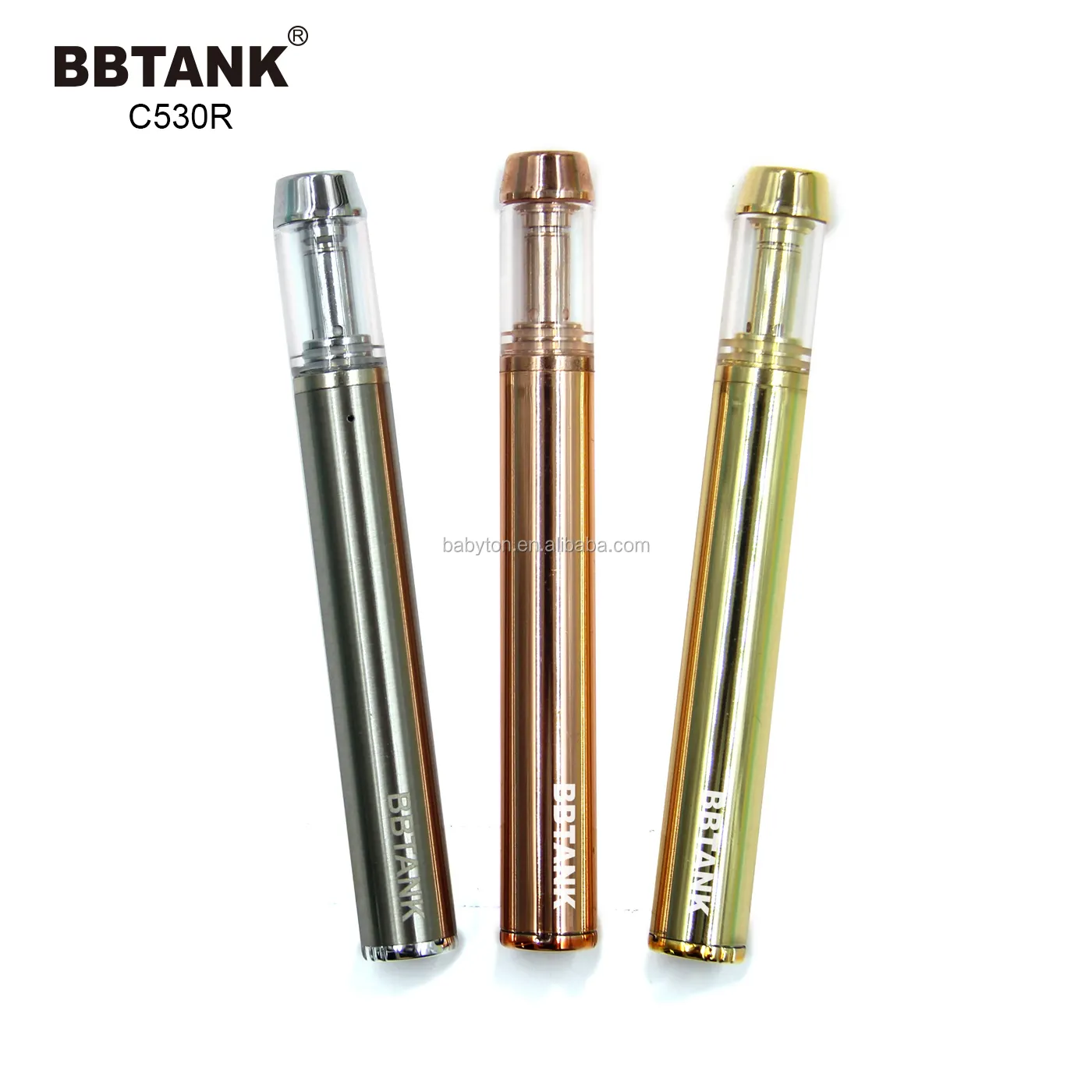 Canada hot selling CBD vape metal stick ceramic coil cbd oil vape pen 0.5ml 1.0ml closed pod system with 530mAh reacharge port