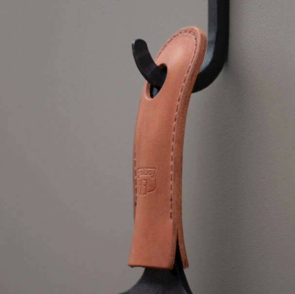 2021 wholesale custom pu leather pan bowl handle cover, leather Heat Resistant pot handle cover