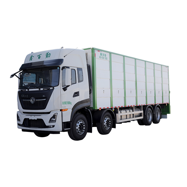 465 лошадиных сил, 4 этажа, алюминий, 9,6 м, 8x4, dongfeng live, транспортер для свиней, грузовик для животных