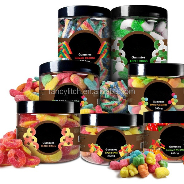 США сделал CBD Gummy медведи 2020 Fancyli Конопляный экстракт CBD Gummies OEM доступны