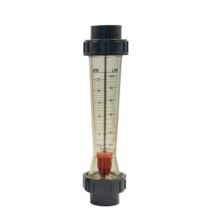 Industrial automation low cost plastic portable water flow meter .sea water flow meter