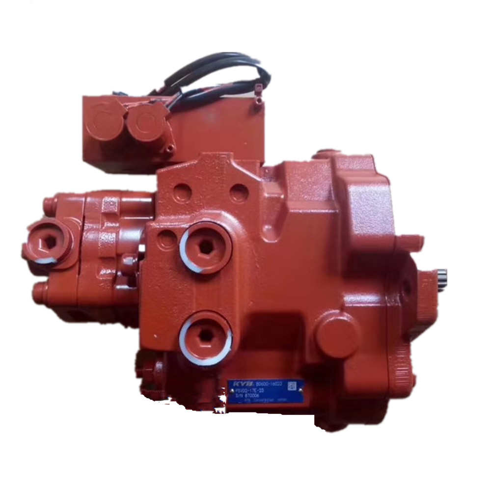 Yangma55 PSVD2-17E-23 с электромагнитным клапаном и два катушки YZ9300 гидравлический насос для экскаватора