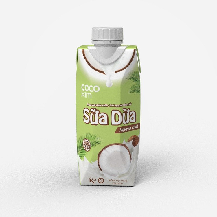 Органический кокосовый молочный напиток-без молока-готовый напиток-TETRA PAK 330 мл-1000 мл-Whatsapp + 84354669243