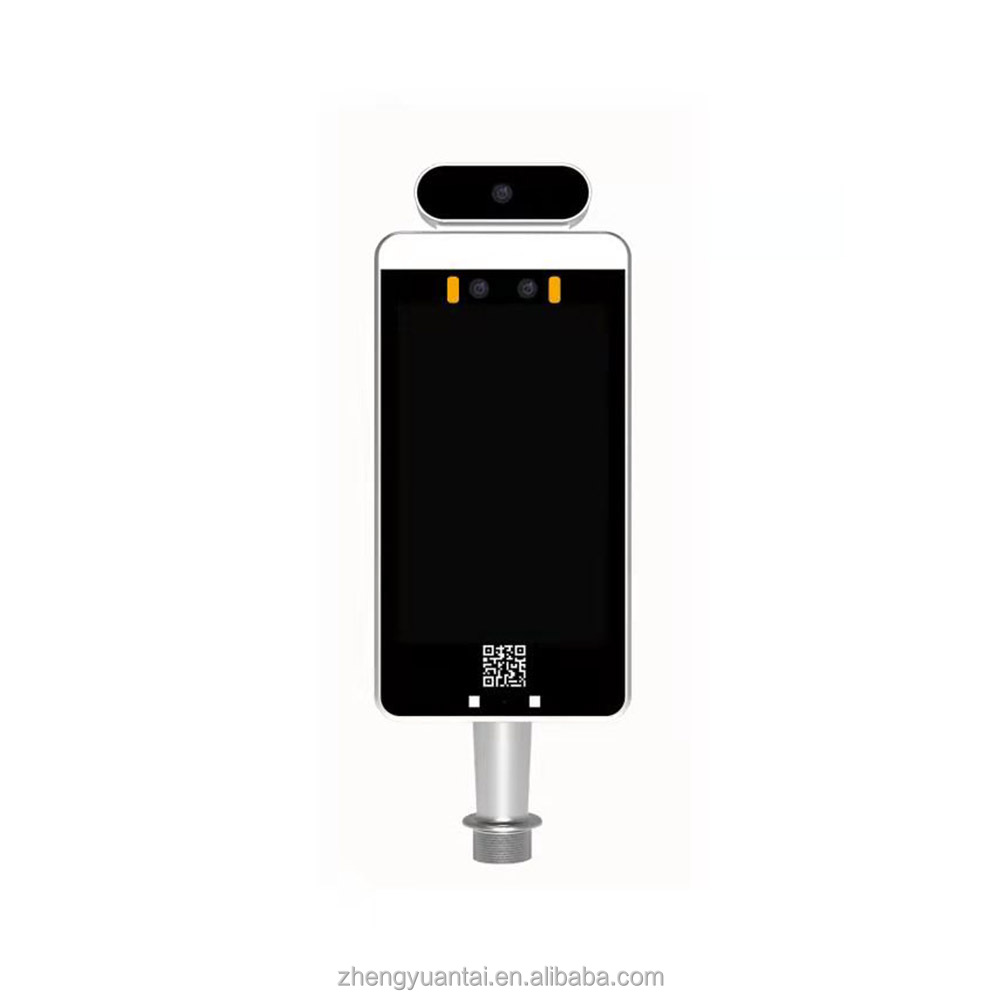 8inch Face recognition access control Device supports EU digital QR code scann