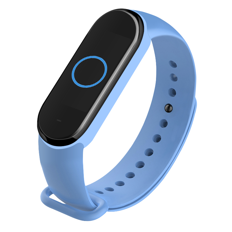 Ремешок для смарт-браслета Xiaomi Mi band 5, цветной водонепроницаемый дышащий ремешок для Mi band, 28 цветов