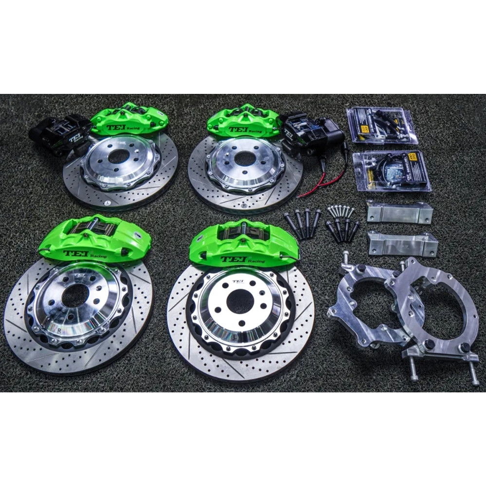 BIG BRAKE KIT E-BRAKE 18Inch Wheel 355mm Disc Rotor For AUDI A3 A4 A5 A6 A7 A8 Q3 Q5 Q7 Q8 TT 2010-2021