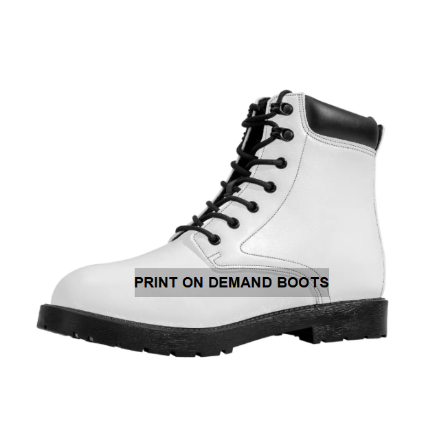 2021 factory customized noble and light luxury men's boots to map oversize men's breathable lightweight men's boots