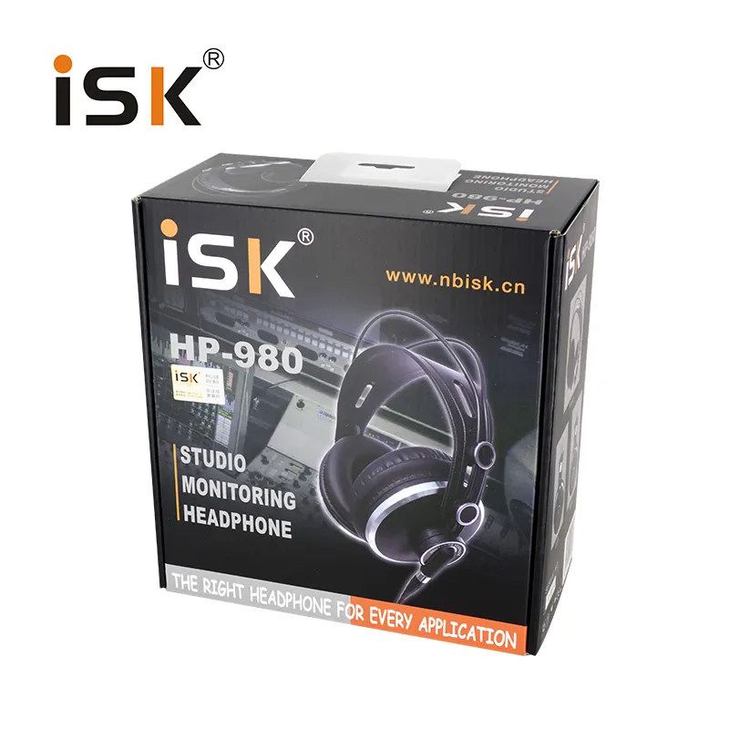 ISK HP980 Fully enclosed headphone for recording and live broadcasting