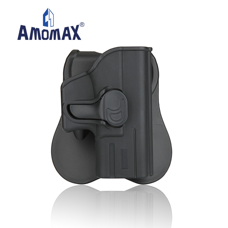 Пластиковые полицейские Военные Тактические Кобуры Amomax для Glock 26 27 33