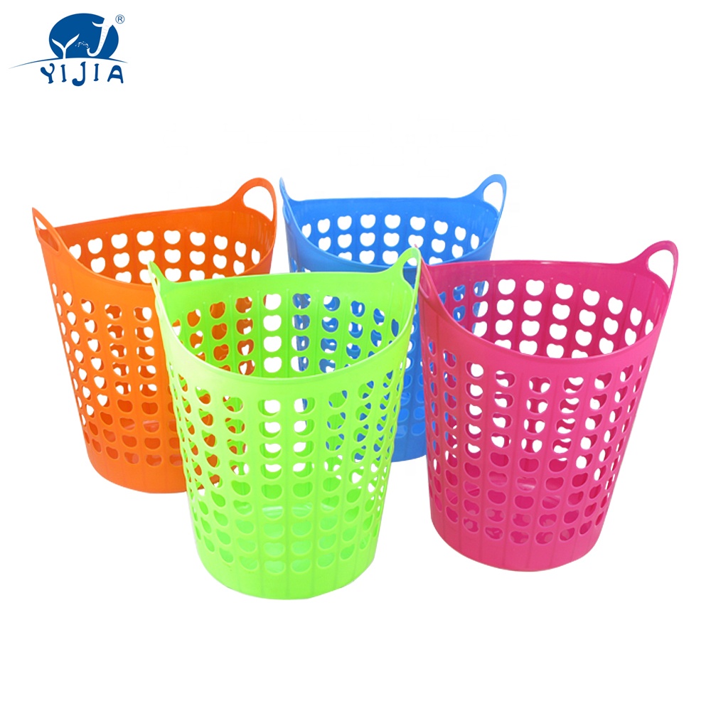 Flex Plastic Laundry Basket with Handles