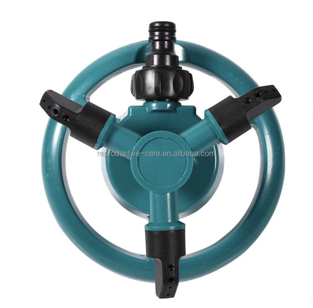 Plastic 3 Arm Garden & Lawn Water Rotary Spinklers
