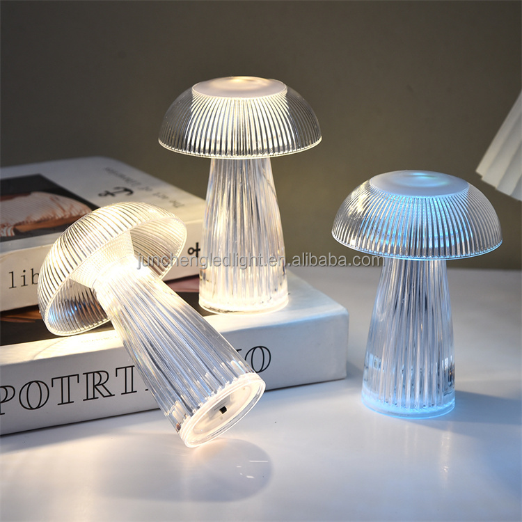 New Arrival Lampe De Bureau Rechargeable Eye-caring LED Light Table Lamp Round Desk Lamps With Touch Switch Dimmable