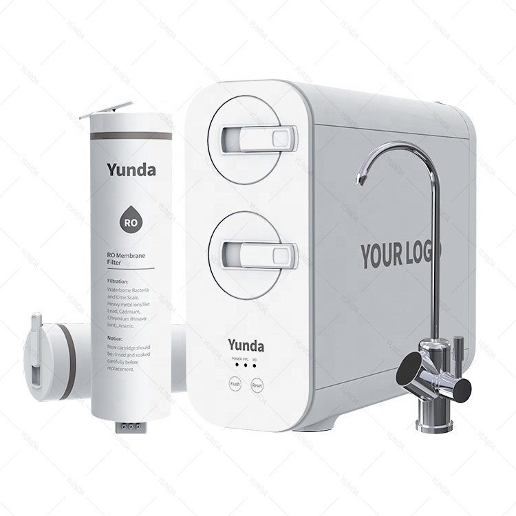 RO Reverse Osmosis Water Filtration System/600 GPD/Tankless/Smart Panel/Composite Multi-Stage
