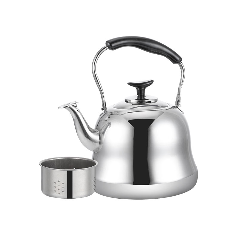 Wholesale Stainless Classical Stainless Steel Stovetop Tea Kettle Whistling Tea Kettle Metal Tea Pots For Home And Camping