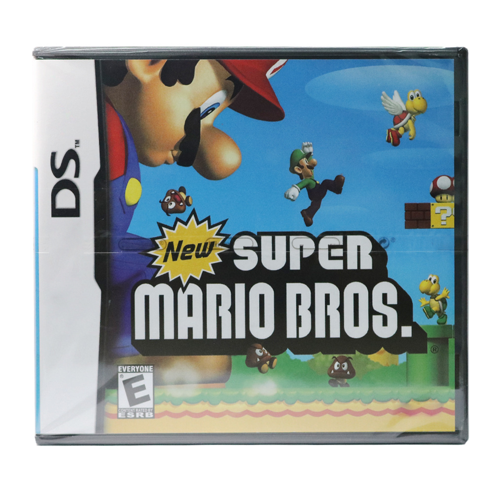 Картридж для видеоигр Super Mario Bros, игровая карта DS для Nintendo 3DS NDS с коробкой