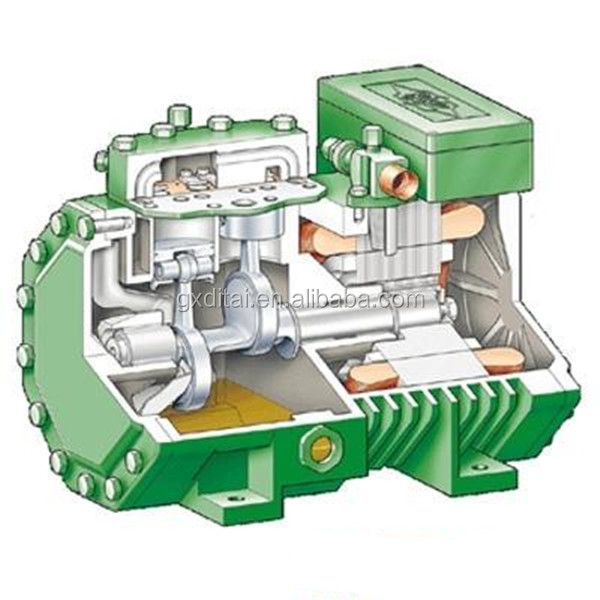 Немецкий компрессор поршневой 30HP 6G-30.2Y низкотемпературный полугерметичный компрессор bitzeer 6G-30.2Y