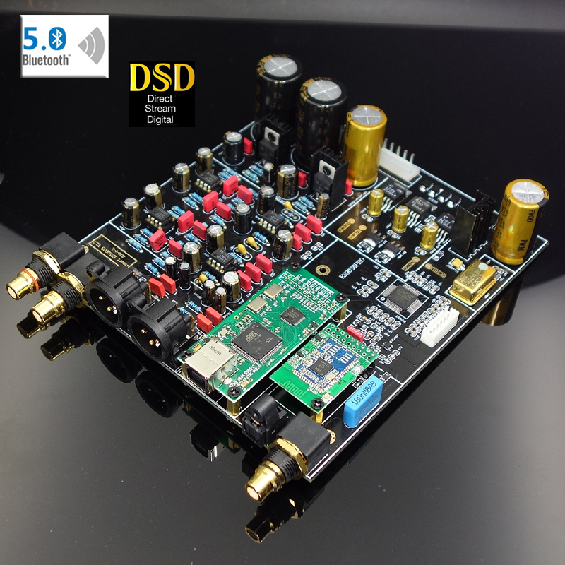 DCB-016 ES9018 ES9028 ES9038PRO DAC декодер, совместимый с аманеро Blue-tooth 5,0
