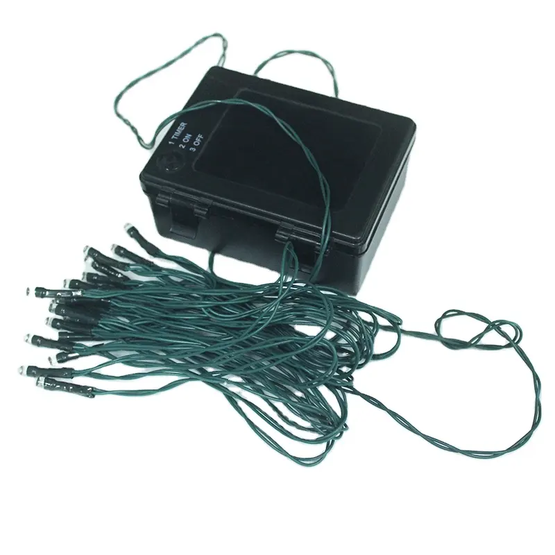 Outdoor Weatherproof Christmas Decoration battery operated flexible Light string LED Cable Light