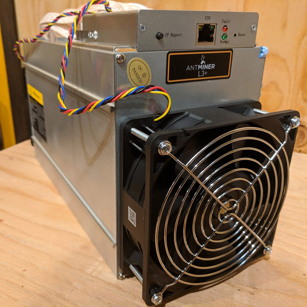 2021HOTAntminer L3+ LTC ASIC Mining litecoin Machine L3 + 504mh/s Scrypt Blockchain Miners Bitmain Antminer L3 computer battery