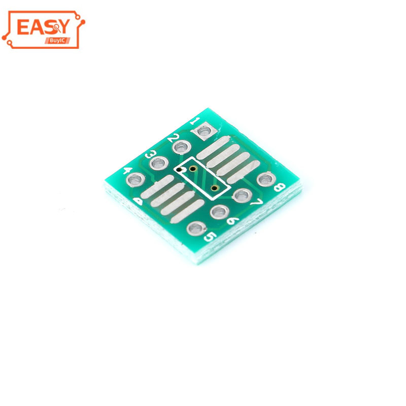 Плата адаптера SOP8 SSOP8 TSSOP8 SOP ДЛЯ DIP модуля PCB плата адаптеры пластина 0,65 мм 1,27 мм BOM услуги электронные компоненты