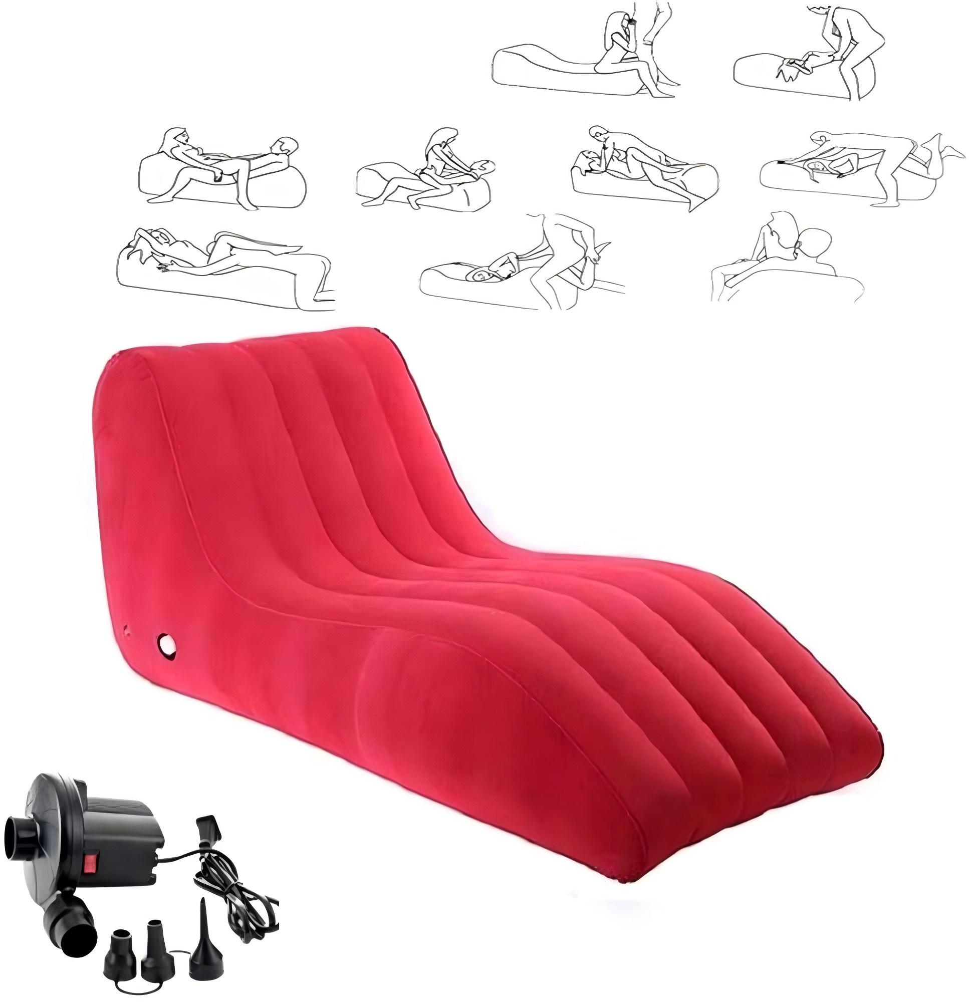 Inflatable Air Sofa For Adult Couple Love Game Chair Outdoor Sex Furniture Foldable Couch Sex Toys Inflatable sex SofaFor Woman