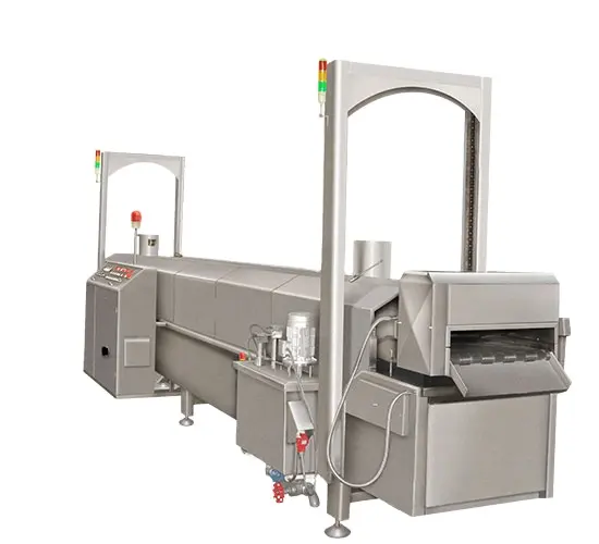 Factory Price Frozen French Fries/Potato Chips Frying Production Line