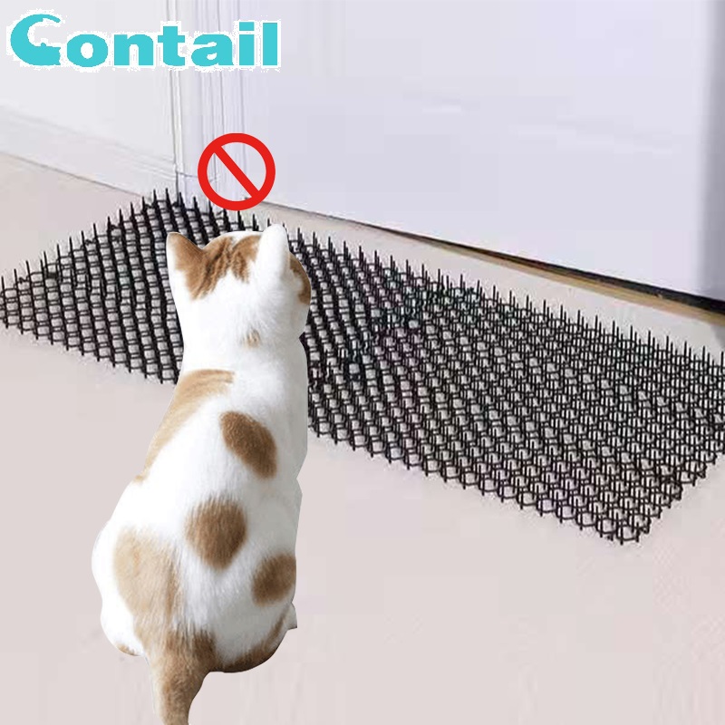 Customized Cat Spikes Mat, Garden Anti-Cats Dog Network Digging Deterrent Plastic Repellent Scat Mat