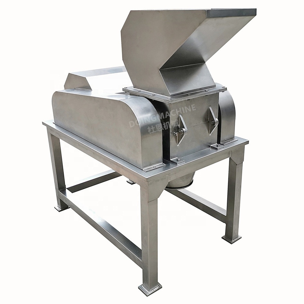 Industrial food crusher machine for bread crumb