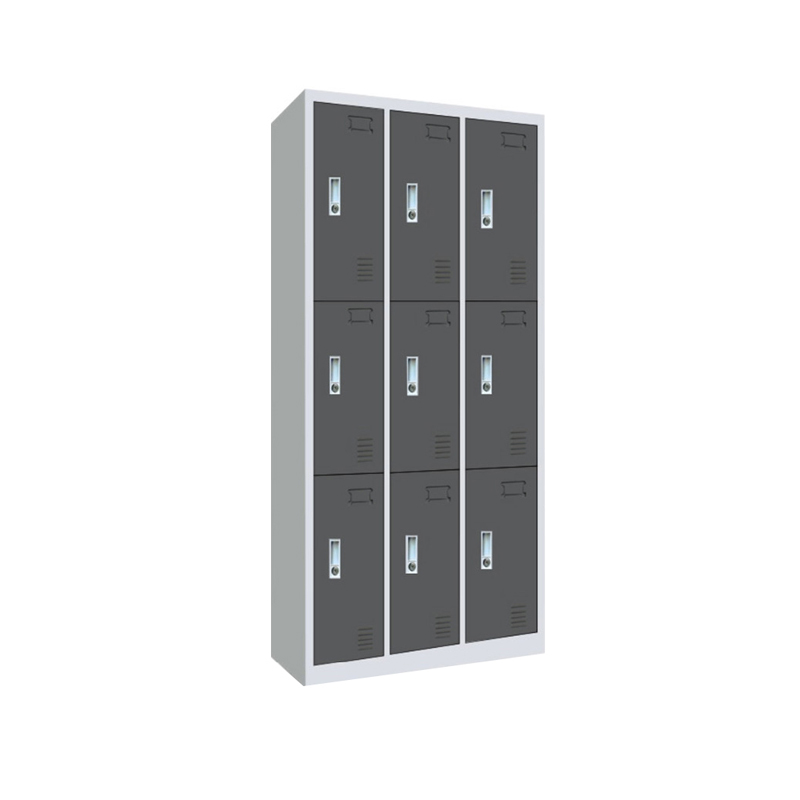 9 door steel locker line furniture metal locker steel commercial cabinet multi doors for gym clothes storage locker