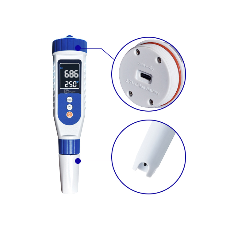 Sentec WQ-PH106 Ph проверки дома Ph тесты Ручка Ph тестер 7 в 1-восстановительного потенциала, концентрата эмульсии, Индикатор Датчик