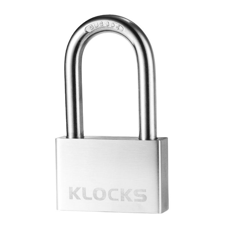 Антикоррозийный водонепроницаемый навесной замок klock из нержавеющей стали