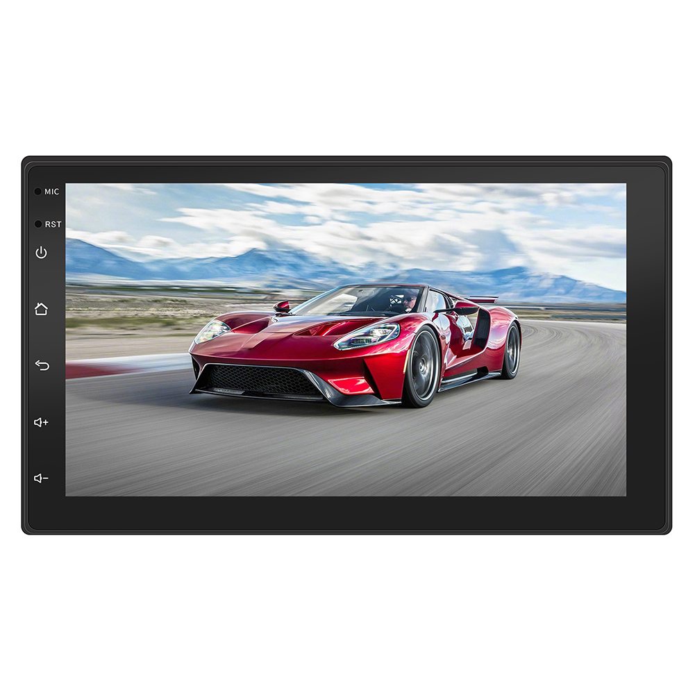 Универсальная автомобильная аудиосистема 7 дюймов android mp3 bluetooth FM DVR задняя камера MirrorLink USB стерео аудио система gps навигатор плеер